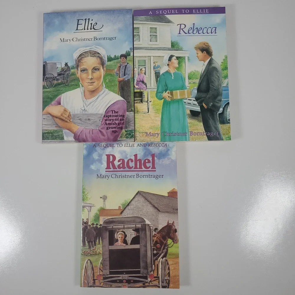 Ellie's People By Mary Christner Borntrager Amish Fiction books 1-3
